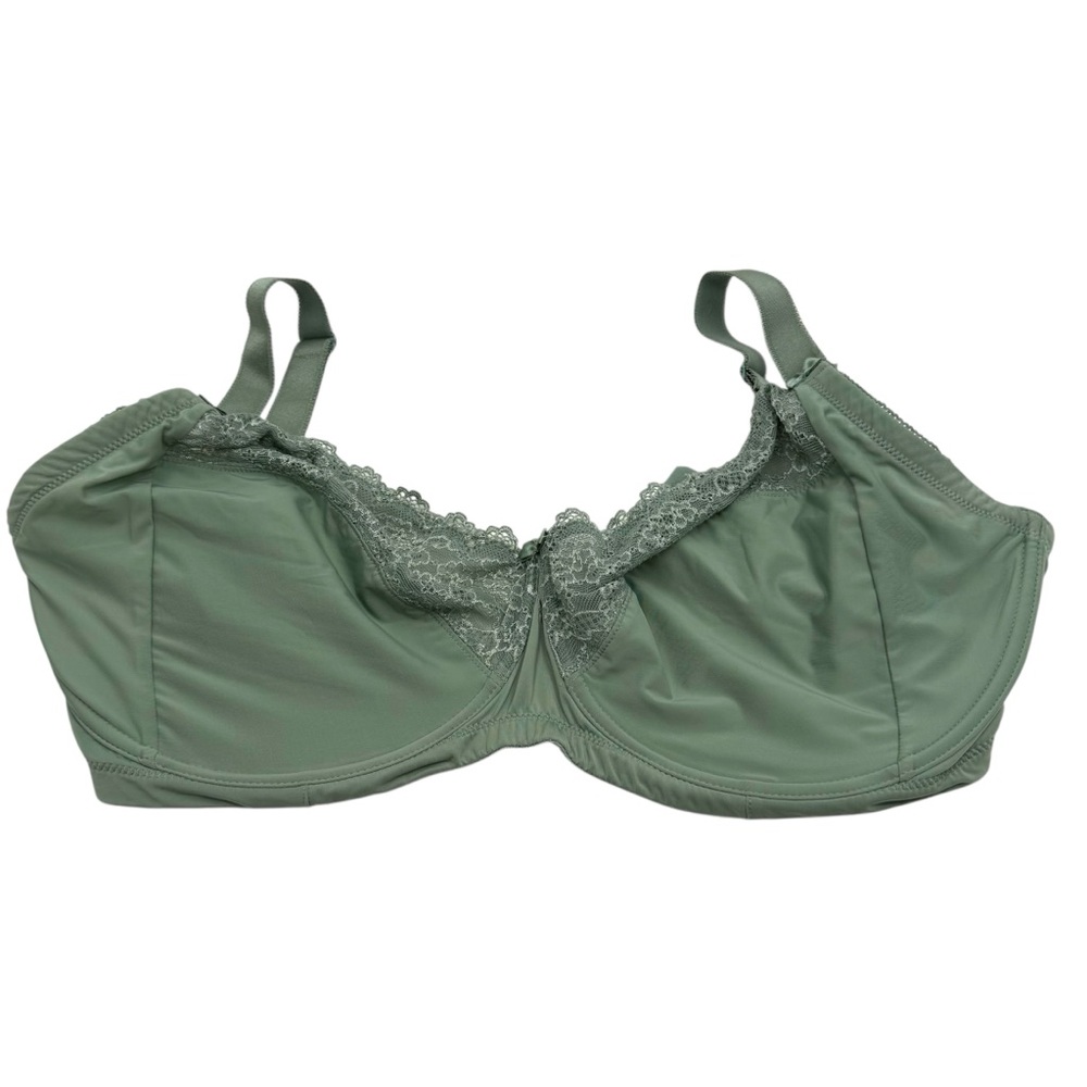Change | Green Lace Trimmed Underwire Bra Size 34L‎